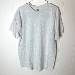 Gildan Ash Gray Men's Short Sleeve Tee 5000